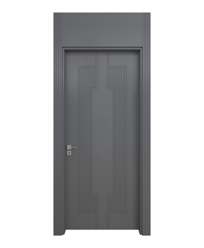 BY-4038V Porte intérieure laqué Vitrée